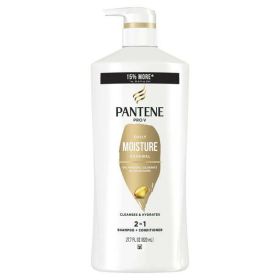 Pantene Pro-V Daily Moisture Renewal 2 in 1 Shampoo + Conditioner;  27.7 oz