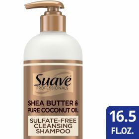 Suave Shea Butter & Pure Coconut Oil Moisturizing Shampoo;  16.5 fl oz