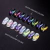 Nail Cat Eye Gel Set in 8 Colors Magnetic Gel Nail Polish, UV Gel Polish for Home DIY Nail Salon - Magnetic Wand Included