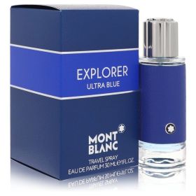 Montblanc Explorer Ultra Blue by Mont Blanc Eau De Parfum Spray (Gender>men: Men, size: 1 oz)