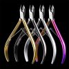 1 piece New D2022 nail shop dedicated easy to cut dead skin scissors manicure professional dead skin trimming tool silver colorful